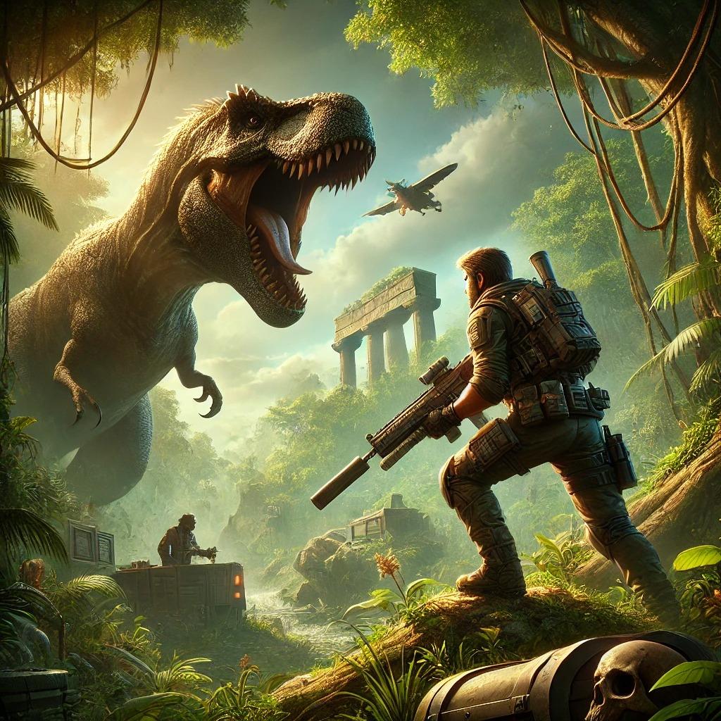 Dino Survival: Shooter Game Challenge