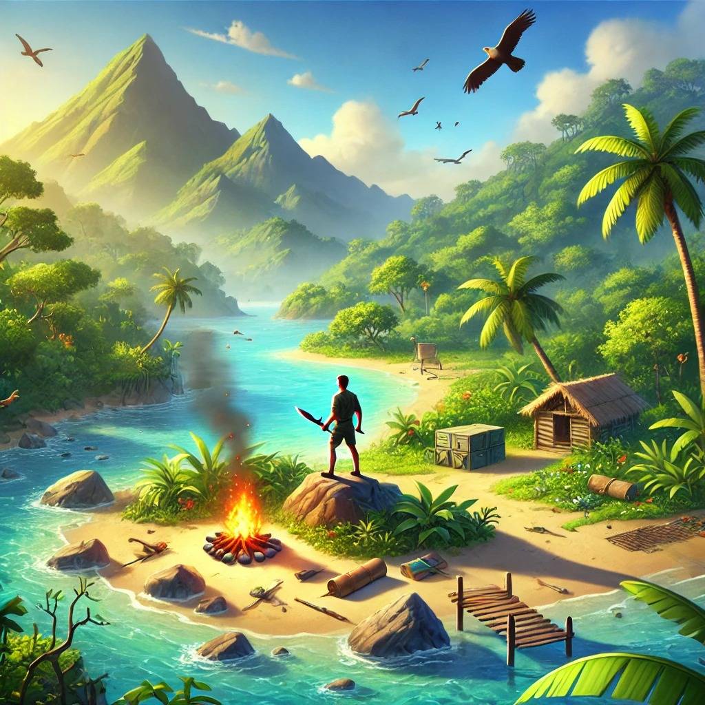 Island Survival 3D Escape